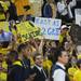 Michigan fans hold up signs during the second half at Crisler Center on Sunday, March 10, 2013. Melanie Maxwell I AnnArbor.com